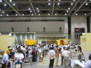 one of the aisles of club booths