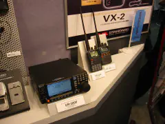 Yaesu receivers: VR-5000 (0.1~2600 MHz), VR-500 (0.1~1300 MHz), and VR-150.