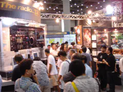 the Yaesu HF rigs drew a lot of attention