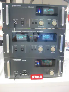 HC-5KAT autotuner, HL-5KFX MOSFET HF~50MHz amplifier (1.8~25MHz 3KW,  25~30MHz 2.5KW, 50MHz 1.2KW option)