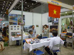 Vietnam amateur radio booth