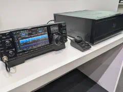 Icom rig & solid state amplifier